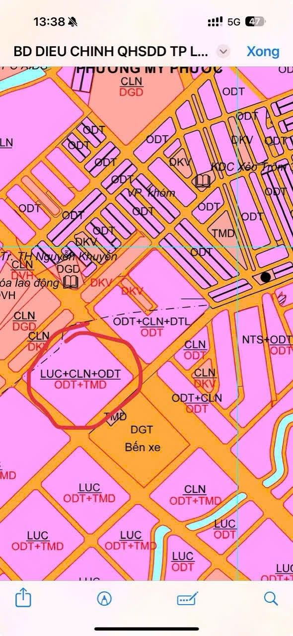 Đất nền Long Xuyên 96000m² - 3 Mặt Tiền, Tiềm Năng Vượt Trội