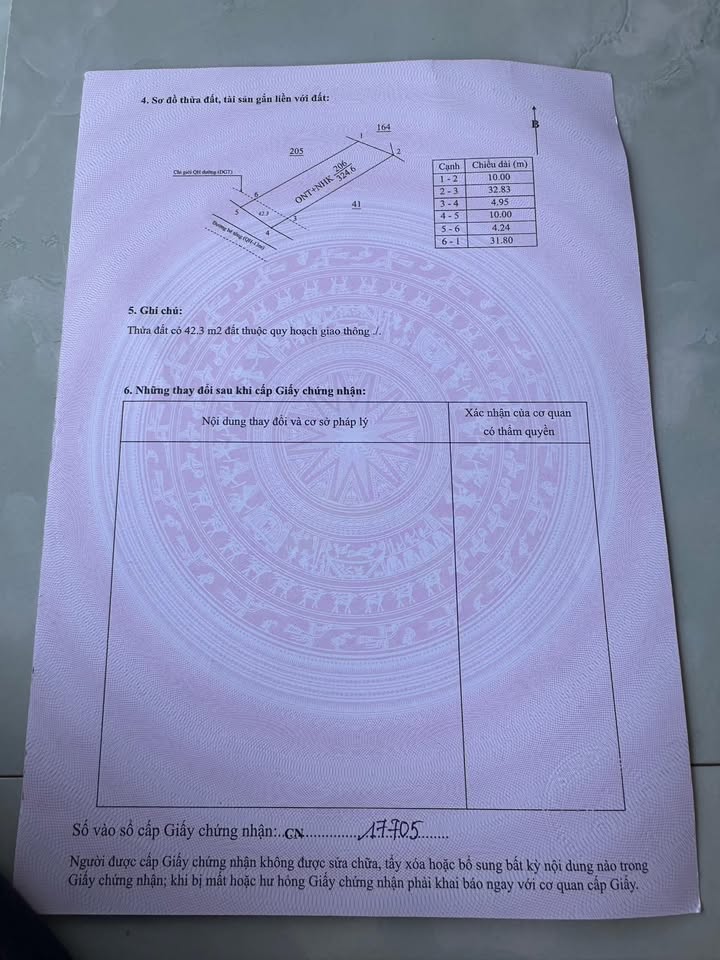 Bán Đất Thổ Cư 1600m² Mặt Tiền Lê Hồng Phong, Krông Pắc, Đắk Lắk