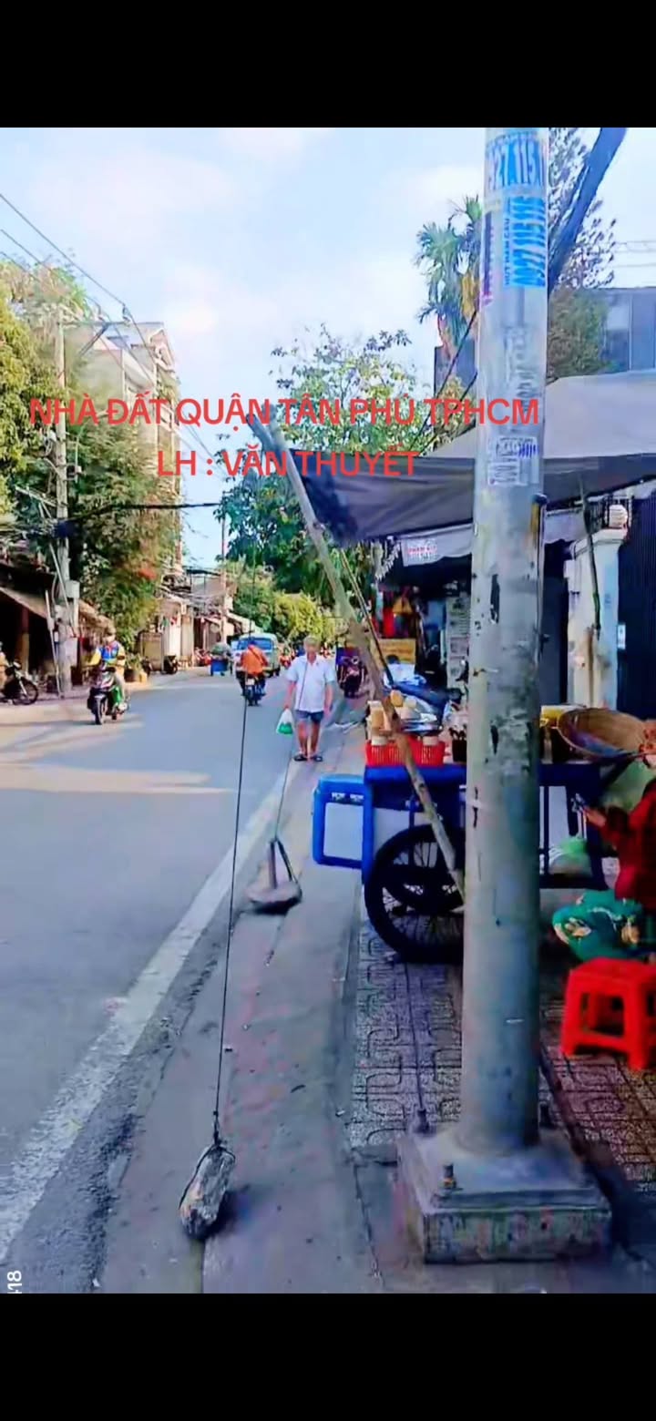 Nhà Phố Tân Phú 72m² - Hẻm 12m Kinh Doanh Đỉnh, Sổ Hồng Sẵn!