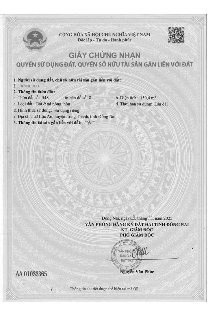 Đất Lộc An Long Thành 150m² Sổ Riêng, Giá Ngộp - Đầu Tư Sinh Lời!