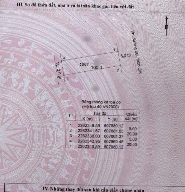 Đất nền TDC Đông Quý Tiền Hải 100m² - Tiềm năng tăng giá vượt trội