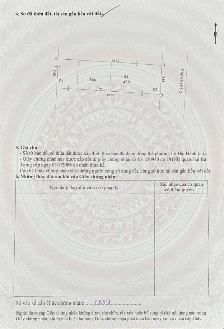 Nhà Mặt Tiền Kinh Doanh Vân Hồ 3, Hai Bà Trưng, 48m² - Sẵn Sàng KD 24/7
