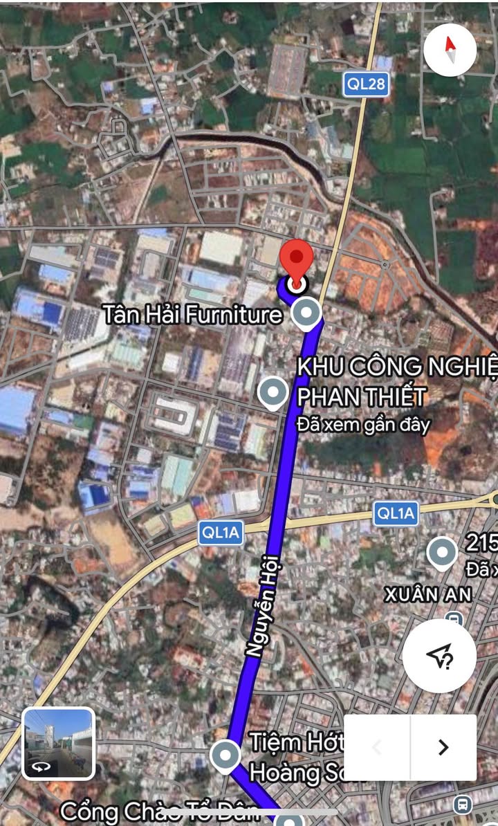 Đất nền Hàm Liêm 195m² - Sổ đỏ chính chủ, đường 9m.