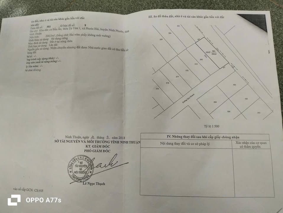 Bán 3 lô đất Vàng Phường Mỹ Bình, Phan Rang - 200m²/lô, Ngay Chợ