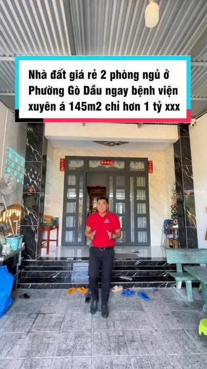 Nhà riêng Phường Gia Bình, Trảng Bàng 145m² - Giá tốt hiếm có, chỉ hơn 1 tỷ!