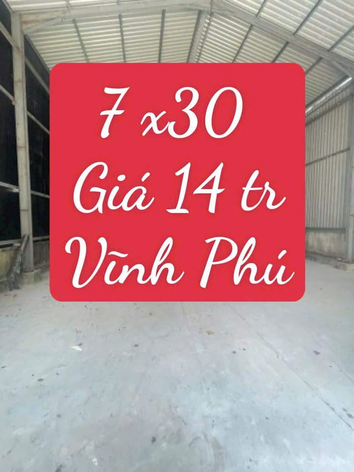 Kho Xưởng 210m² Đường Xe 16 Tấn, Tân Phú - Giá 14 Triệu/Tháng