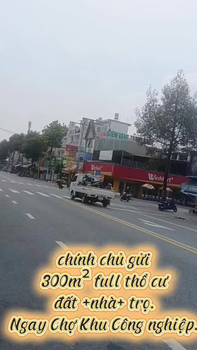 Nhà Lầu + Dãy Trọ Mặt Tiền Thới Hòa, Q12 - 300m² Full Thổ Cư, Kinh Doanh Sầm Uất