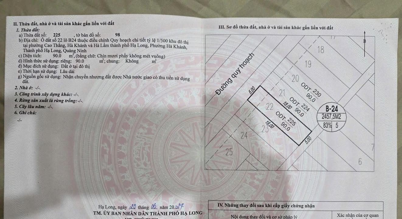 Chung cư Lideco Hạ Long 90m² - Hướng Bắc, Giá 4.5 tỷ - Sẵn Sàng Đón Chủ Mới!