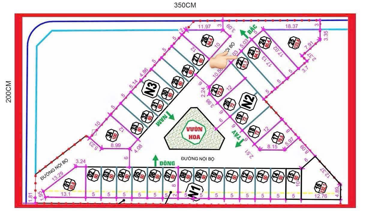 Bán Đất Đấu Giá Văn Cao, Hải An 81m² - Sổ Đỏ Sẵn Sàng - 5.27 Tỷ
