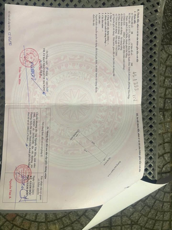 Đất Trung Lập 4 Liên Chiểu 100m² 6.5 tỷ - Sổ hồng