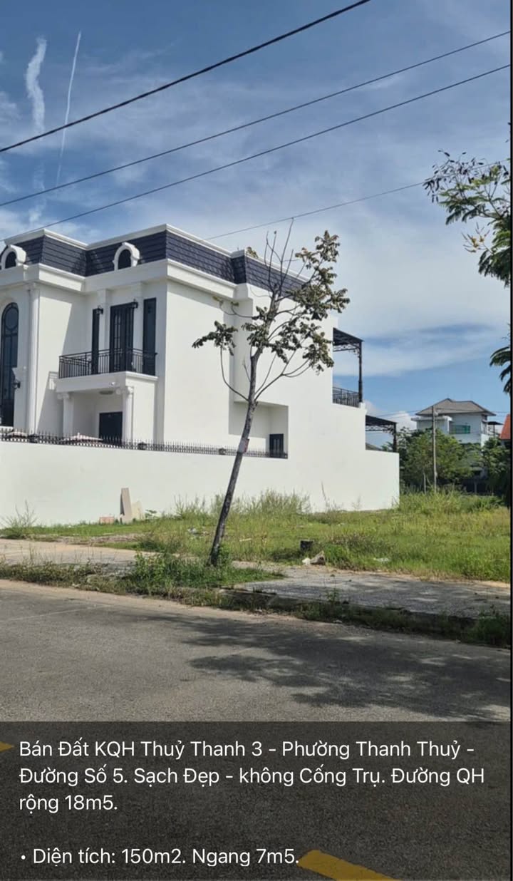 Bán Đất KQH Thủy Thanh 3, Huế - 150m², Hướng Đông Bắc, Giá 4.8 Tỷ