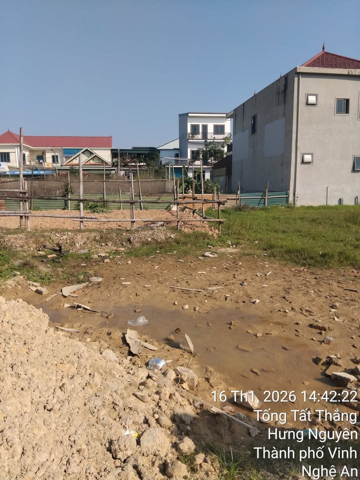 Đất nền Thành phố Vinh 150m² - Sổ đỏ chính chủ, tiềm năng tăng giá!