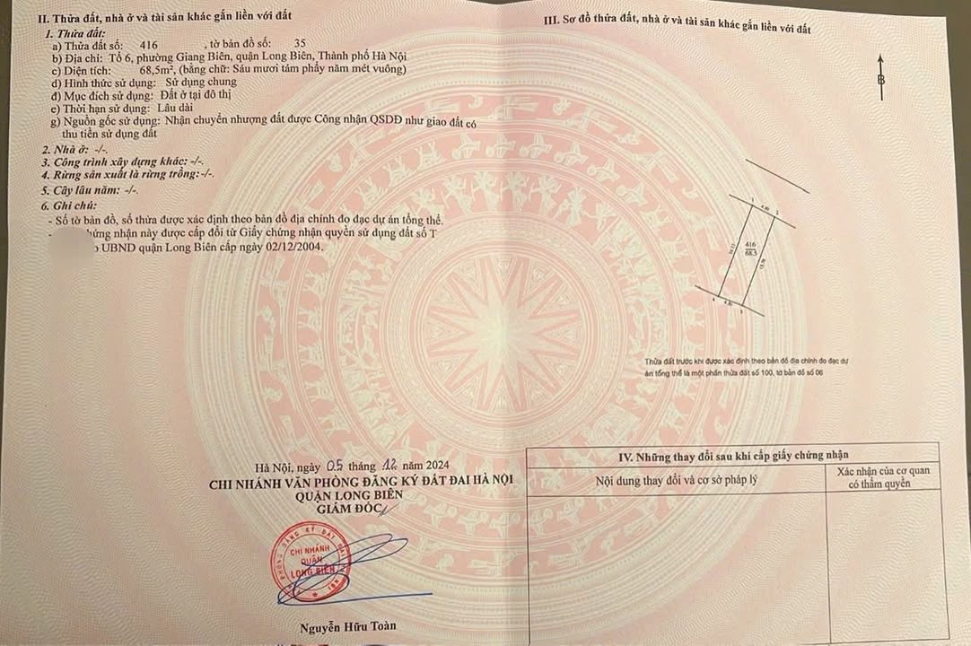 Mặt Phố Giang Biên, Long Biên - Kinh Doanh Đỉnh Cao 68.5m², 17.1 Tỷ