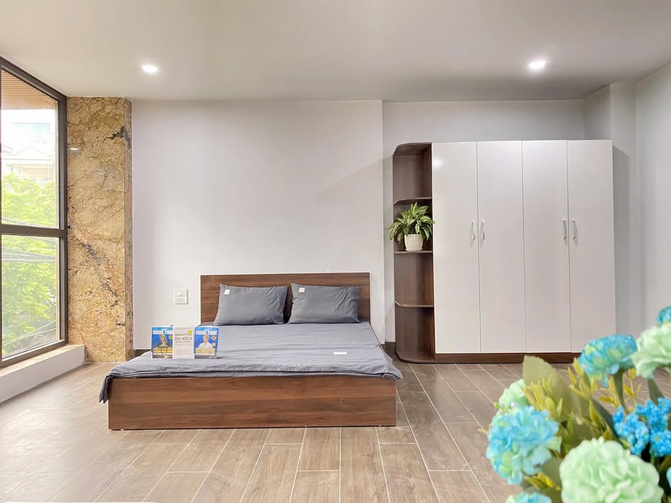 Cho thuê nhà studio 2N1K Mễ Trì Hạ, Nam Từ Liêm - 6.8 triệu, full nội thất