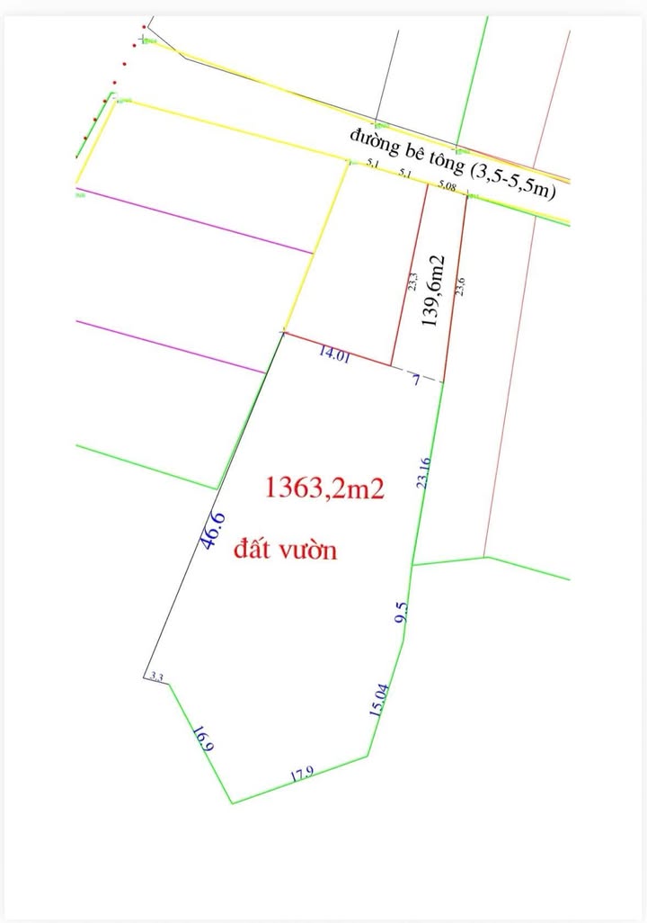 Đất nền Ninh Lộc 1500m² - Sổ hồng riêng, giá 795 triệu - Vườn rộng