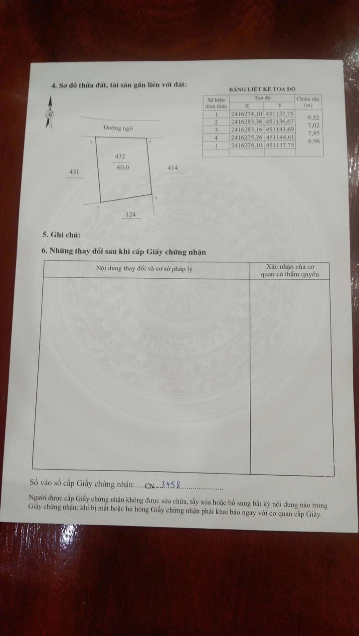 Đất nền Phường Đông Kinh 60m² giá 800 triệu - Sổ đỏ chính chủ