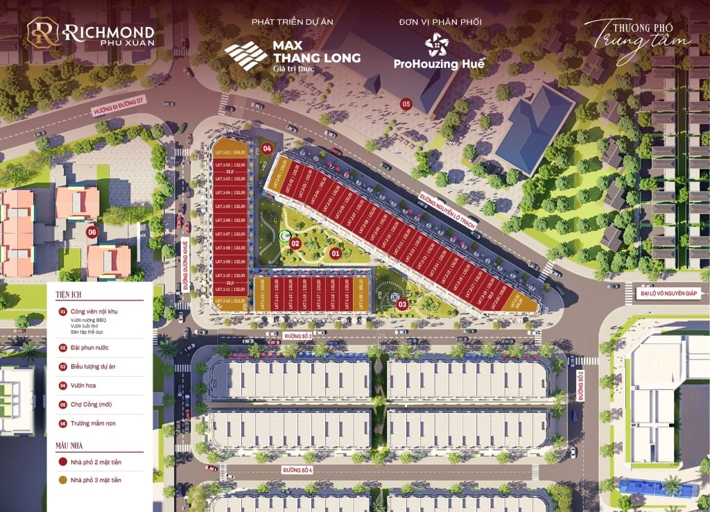 Shophouse An Cựu Huế 132m² - Mặt tiền kinh doanh đắc địa!