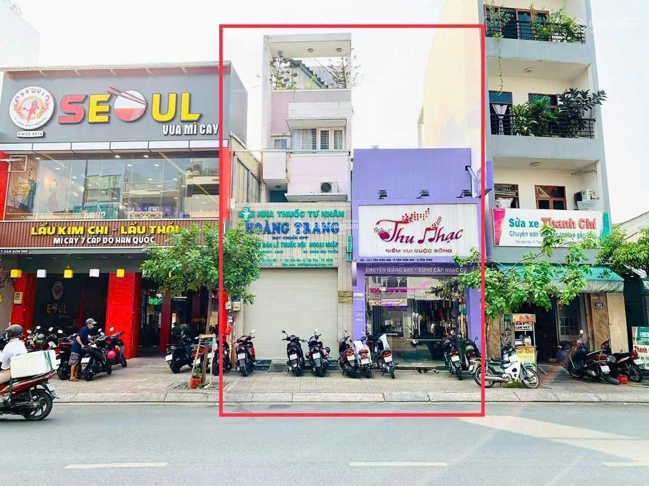 Cho Thuê Mặt Tiền Kinh Doanh 179-181 Tân Sơn Nhì, Tân Phú - 8m x 24m - 110 Triệu