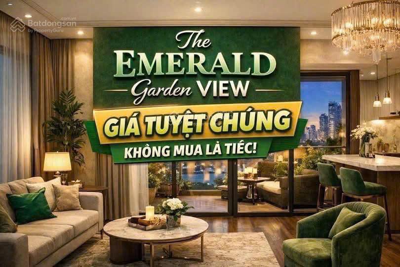 Căn hộ Emerald Garden View Thuận An 1.45 tỷ - Tầng trung giá tốt!