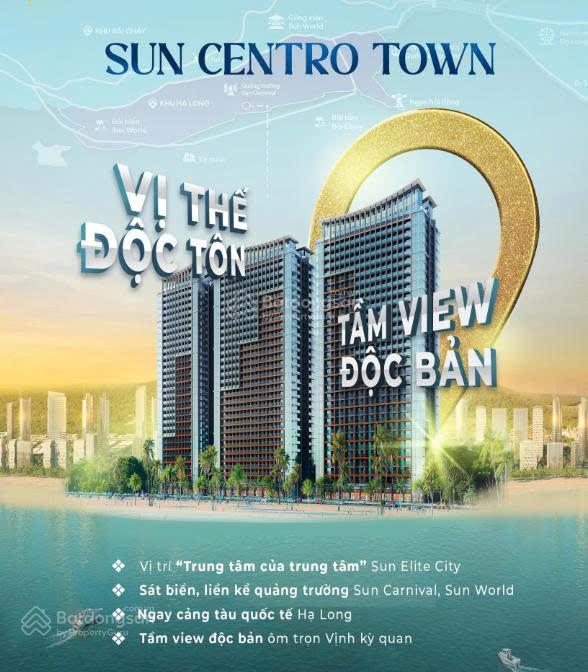 Căn hộ Sun Centro Town Hạ Long 30m² - Suất ngoại giao view biển