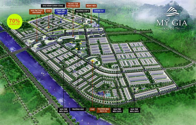 Đất nền KĐT Mỹ Gia 100m² - Trục chính 18m, tiềm năng đầu tư