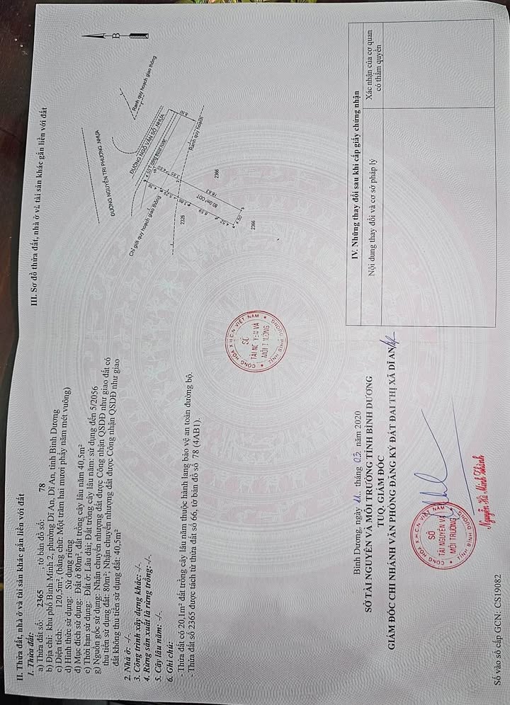 Đất nền Ngô Văn Sở Dĩ An 120m² - Tiềm năng tăng giá vượt trội!