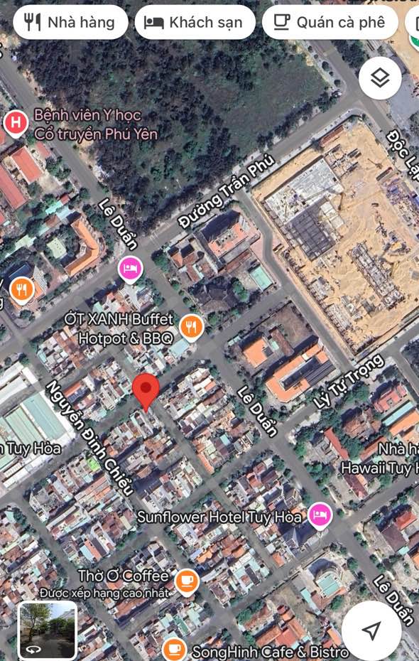 Đất Vàng Mặt Tiền Lê Hồng Phong, Tuy Hoà - 125m² - Gần Biển