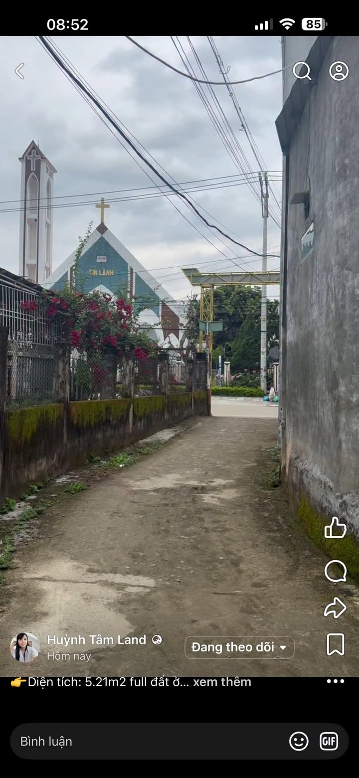 Bán Đất 52m² Xã Đại Quang, Đại Lộc - Giá 4xx Triệu, Sổ Đỏ Riêng