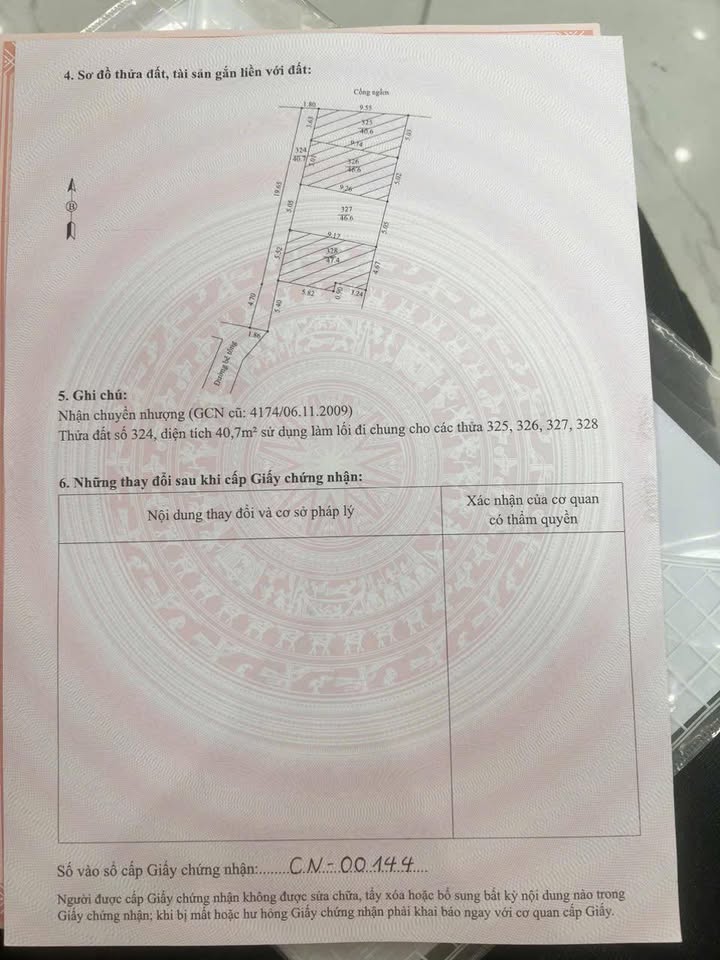 Đất nền 46m² Ngõ 15 Nguyễn Hữu Cầu, Hải Dương - Sổ đỏ chính chủ