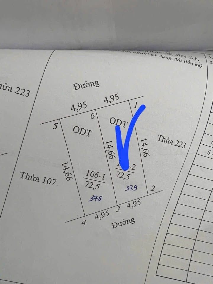 Đất nền Tổ 7 Nam Sơn, Tam Điệp - 72m² - Đường to ô tô!