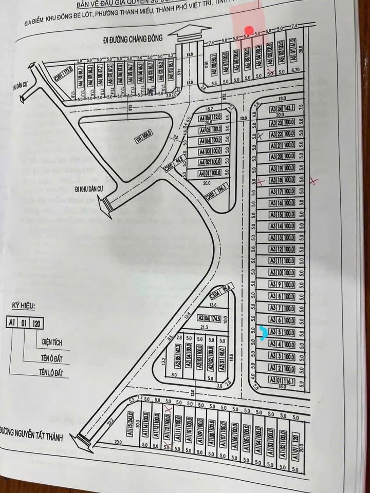 Đất nền Việt Trì 100m² - Mặt tiền 5m đường ô tô, giá 3.1 tỷ