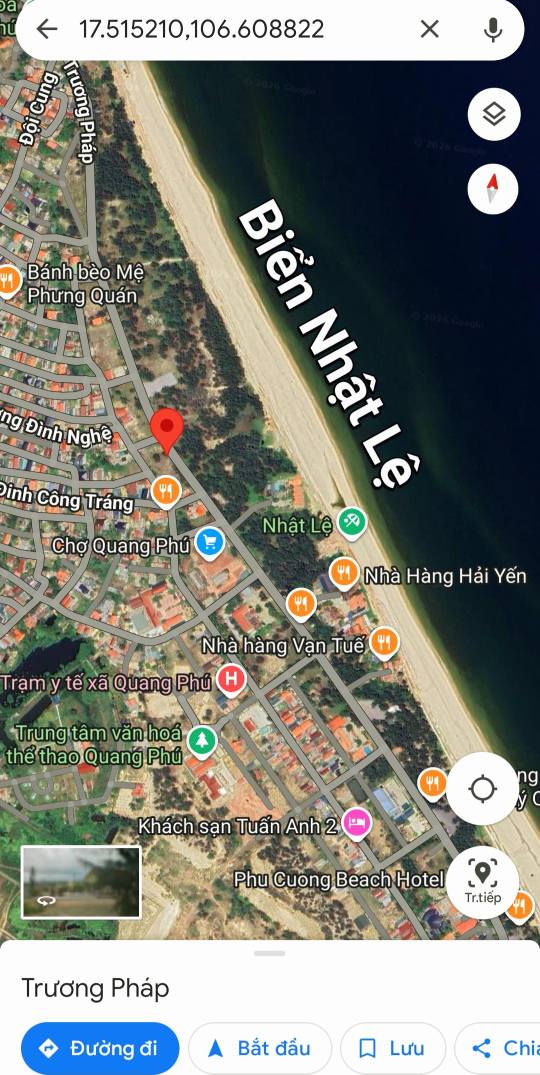 Đất Biển Quang Phú - 356m² View Biển Nhật Lệ, Mặt Tiền Trương Pháp