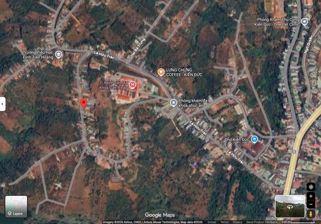 Lô đất thổ cư Kiến Đức 210m² giá 900 triệu - Sổ đỏ chính chủ!