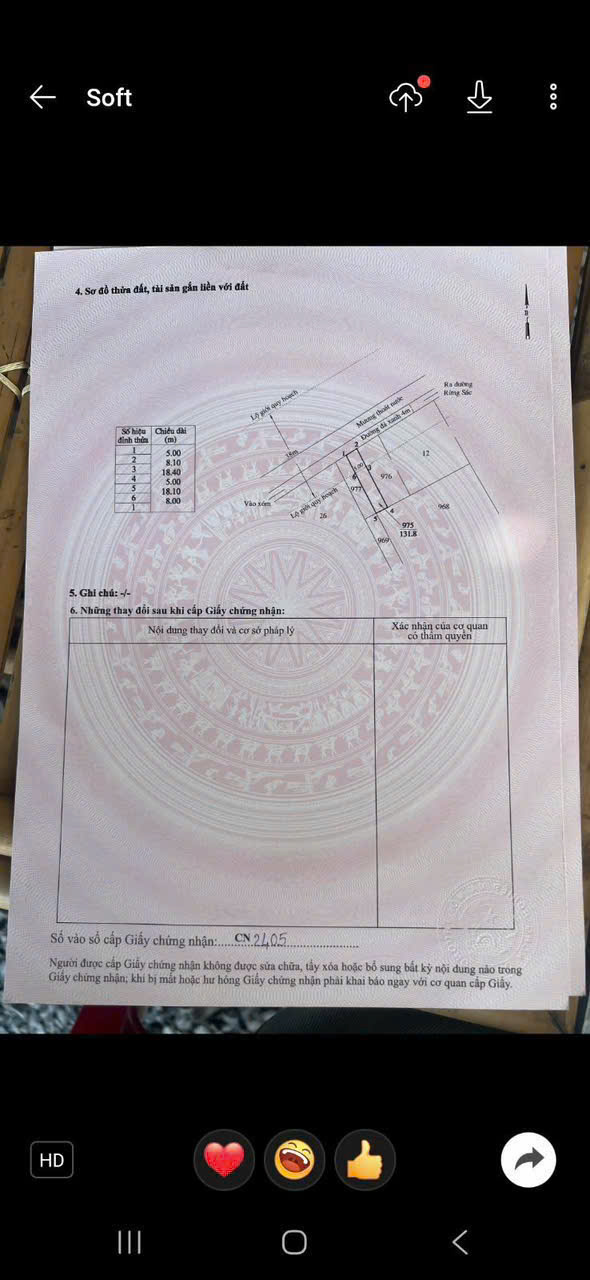 Bán Cặp Song Sinh 261.6m² Trung Tâm Bình Khánh, Cần Giờ - 6.04 Tỷ
