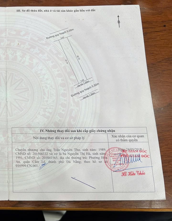 Đất Nền 2 Mặt Tiền Hòa Vang - 135m² - Sổ Đỏ Sẵn Sàng - Giá 2.15 Tỷ