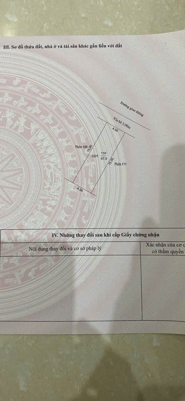 Đất nền Tân Phú Hưng - 67.5m² - Hướng Bắc - Giá 3.1 tỷ