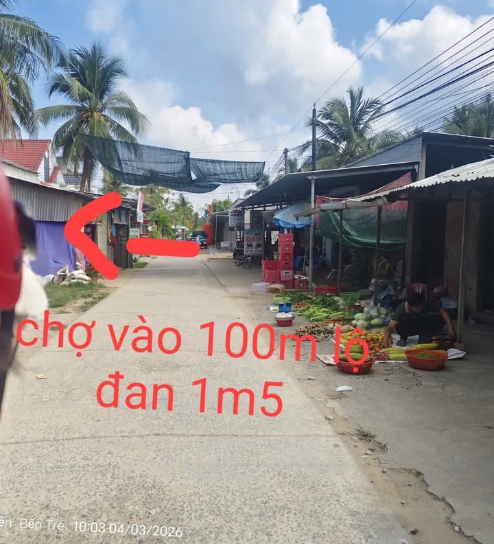 Đất nền Tân Trung Bến Tre 294m² - Sổ đỏ chính chủ, sang tên ngay!