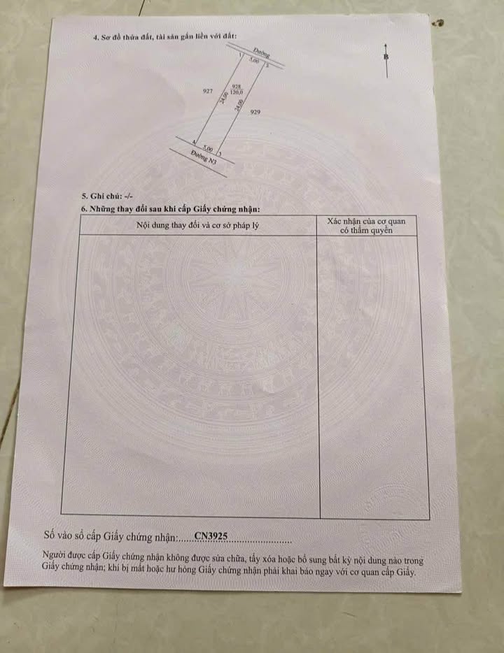 Đất Tái Định Cư Bình Đại, Bến Tre - 120m² Sổ Đỏ, Giá 600 Triệu