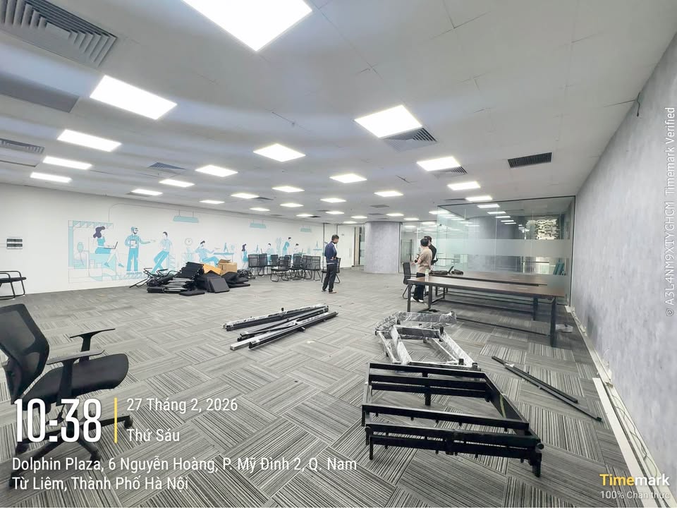 Cho Thuê Văn Phòng Dolphin Plaza Mỹ Đình - 130m² - Đầy Đủ Nội Thất