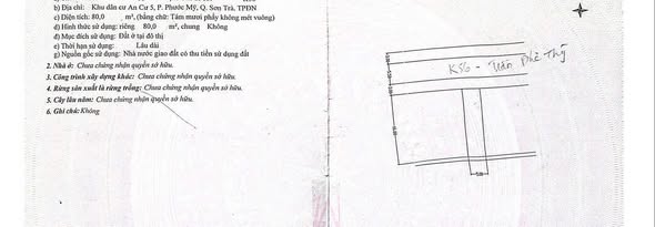 Bán Đất Vàng 80m² Mặt Tiền Trần Đức Thông, Đà Nẵng - Gần Biển, Tiềm Năng Kinh Doanh Đỉnh Cao