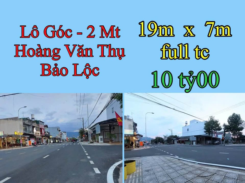 Nhà phố Hoàng Văn Thụ Bảo Lộc 133m² - Vị trí đắc địa!