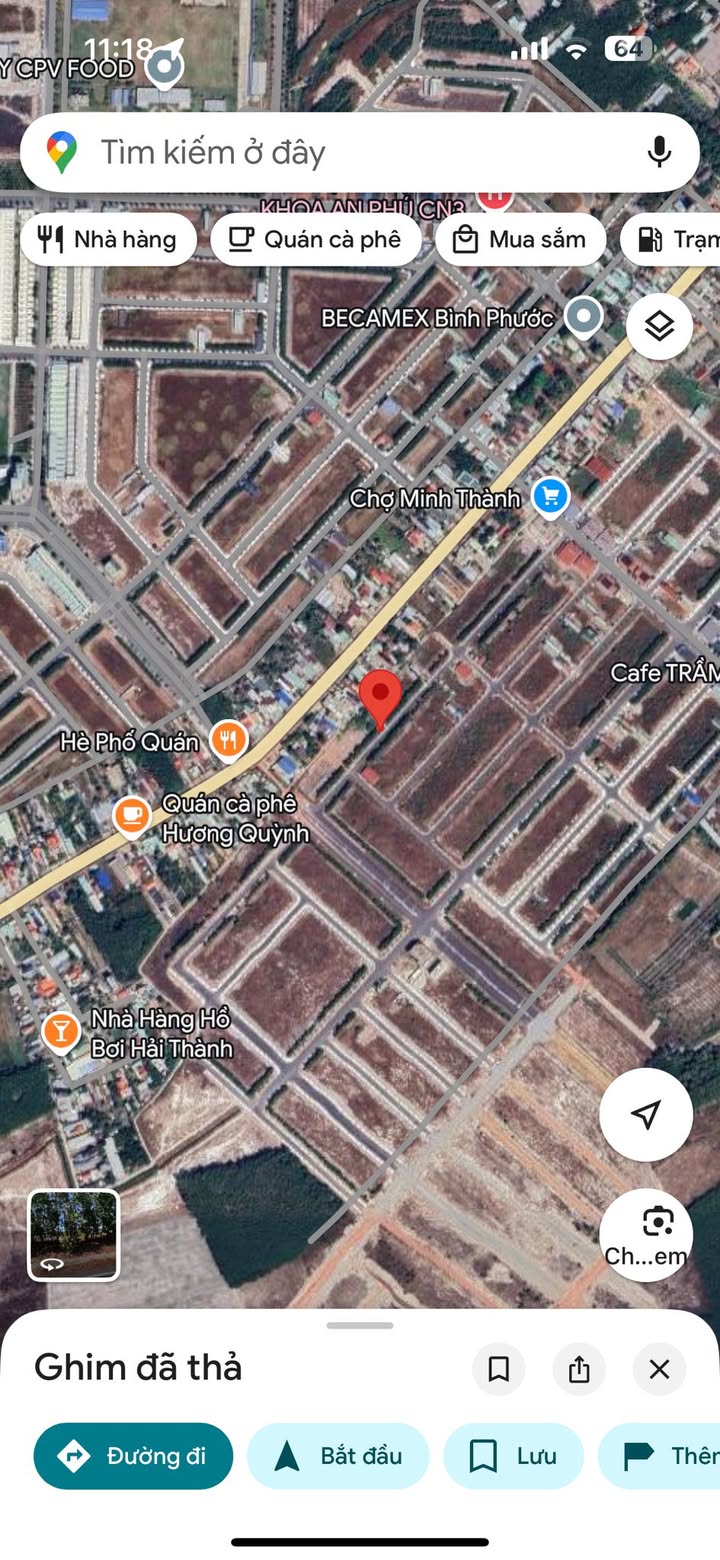 Đất nền Thành Phố Tân Uyên 200m² - Sổ đỏ chính chủ