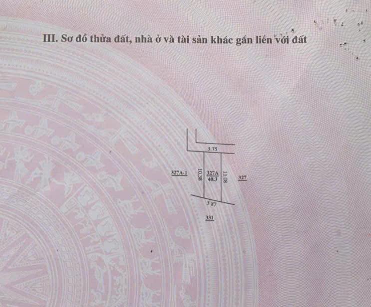 Đất nền Biên Giang Hà Đông 40.3m² - Sổ đỏ chính chủ