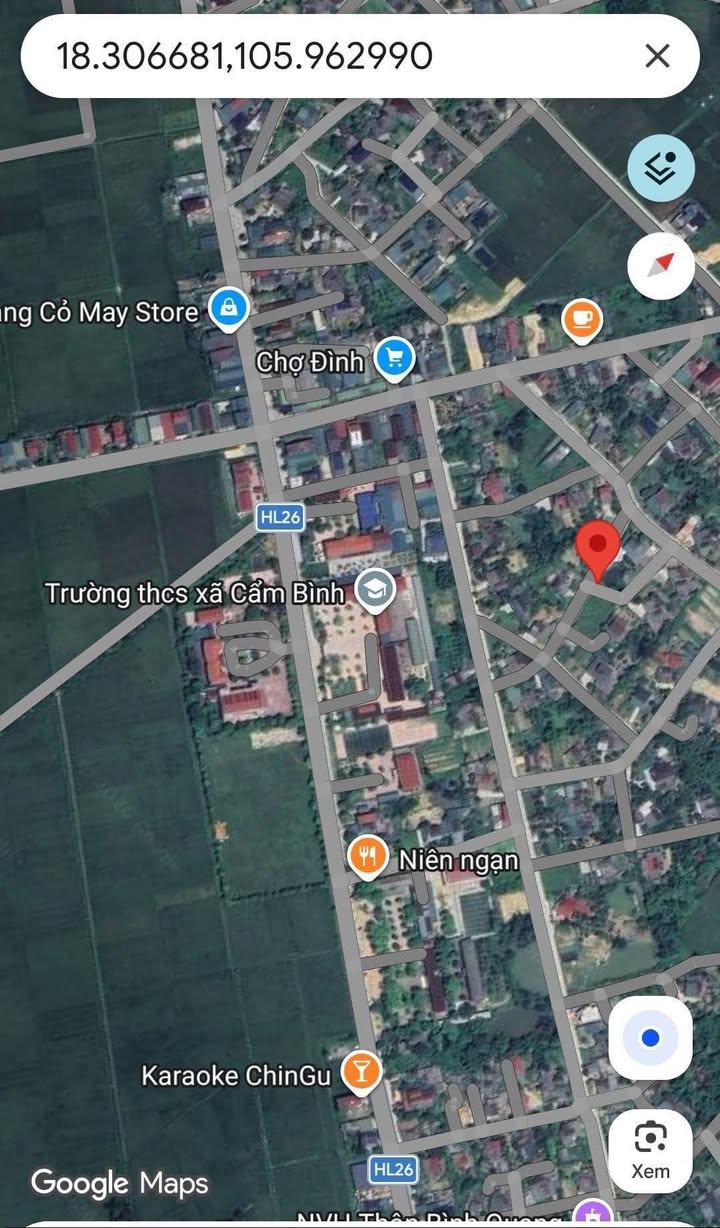 Đất Nền Cẩm Bình - 200m², Sổ Hồng Full Thổ, Giá 1-1.9 Tỷ