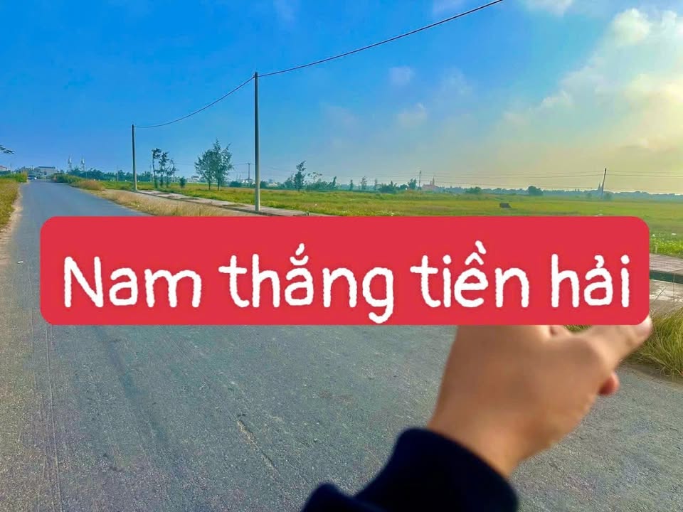 Đất nền Xã Nam Thắng, Tiền Hải 120.5m² - Tiềm năng tăng giá vượt trội!