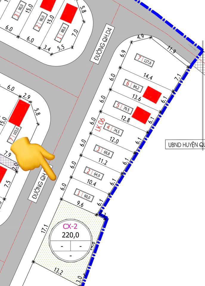 Nhà phố Đồng Kênh, Quỳnh Phụ 60m² - Giá tốt hiếm có!