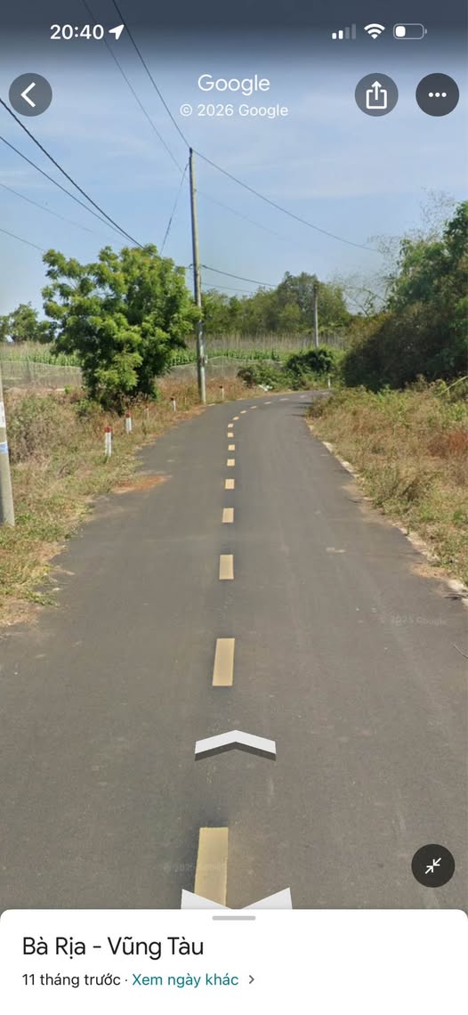 Đất nền Mặt tiền Đường Nhựa, Thị trấn Đất Đỏ - 132m² Giá 750 triệu