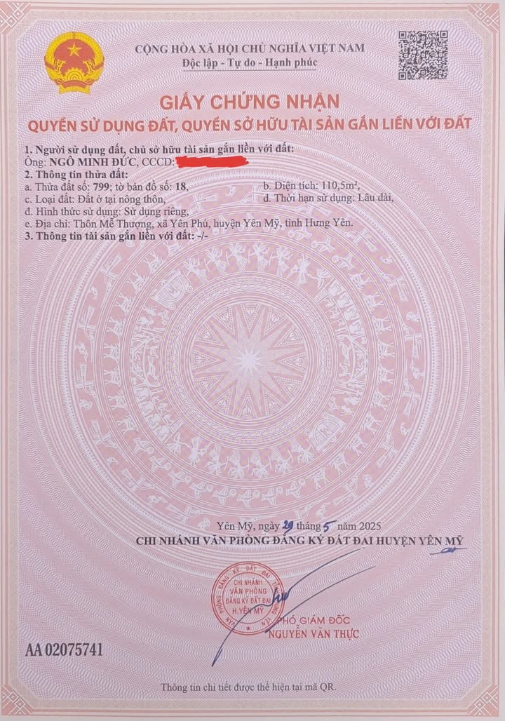 Đất nền Việt Yên Mới 110m² - Sổ đỏ sẵn sàng, đầu tư sinh lời!