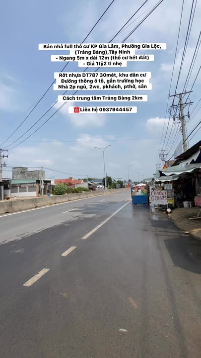 Nhà Riêng Trảng Bàng 60m² chỉ 1.2 Tỷ - Sổ Hồng Sẵn, Ô Tô Vào Tận Nhà!