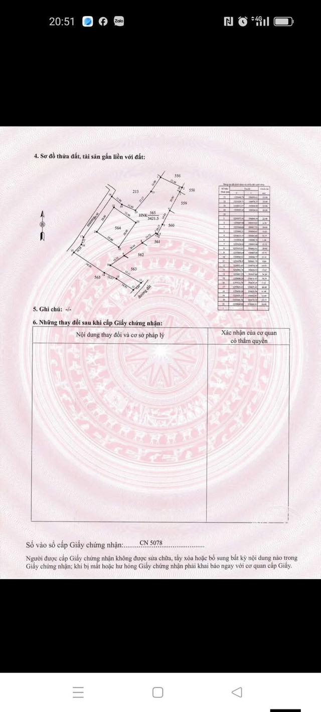 Đất nền Ấp Trường Hảo, Châu Thành 4360m² - Sổ đỏ chính chủ